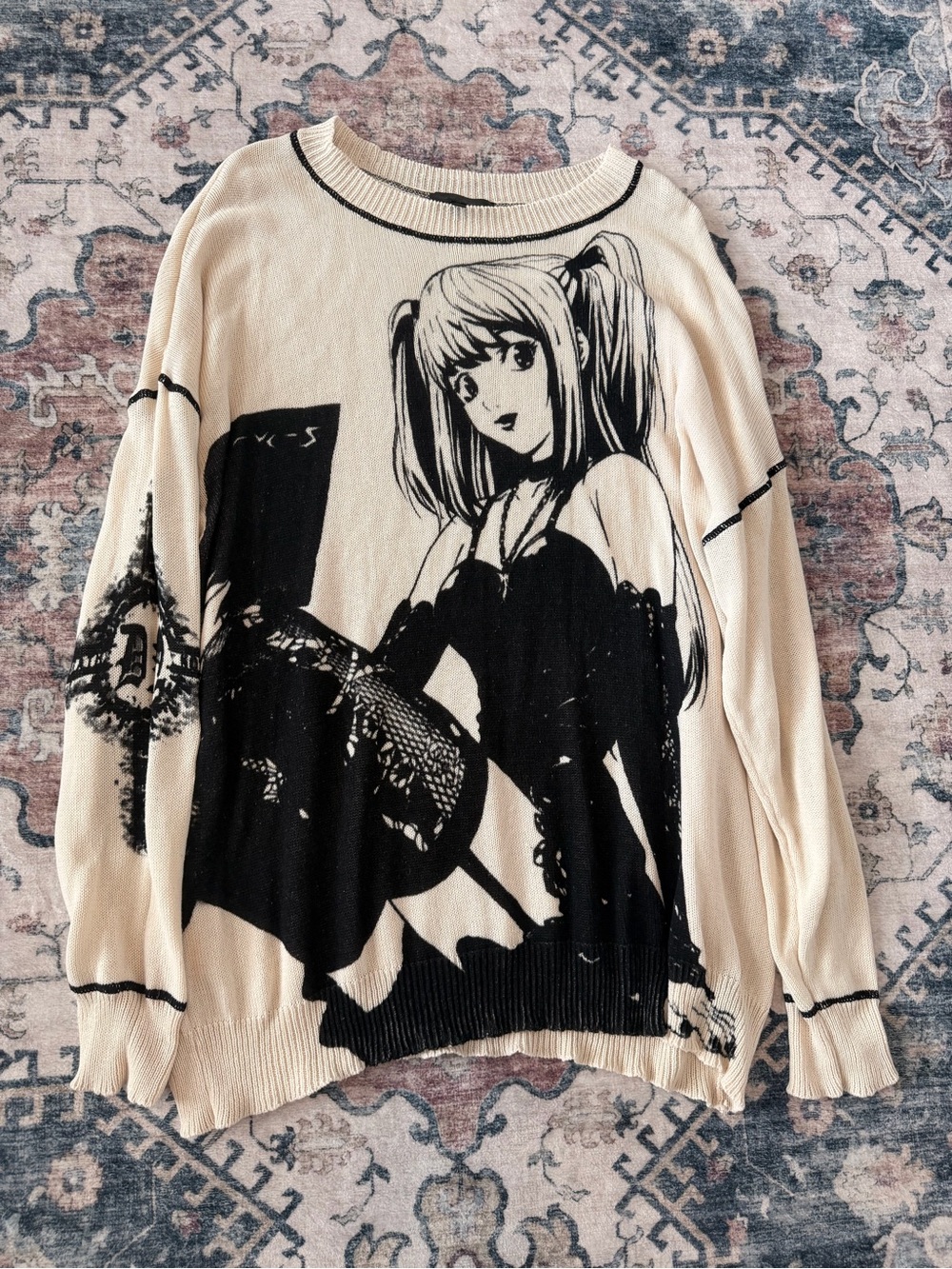 Dolls Kill - Death Note Anime Sweater
